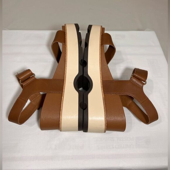 Sorel Joanie IV Y Strap Wedge Heel Sandals Size 9 - Picture 6 of 11